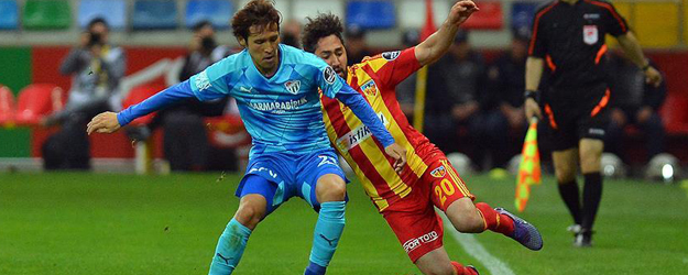 Kayserispor'dan kritik galibiyet