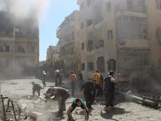Rus jetleri Halep'i vurdu: 12 ölü