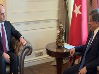 Davutoğlu, Merkez Bankası Başkanı'nı kabul etti