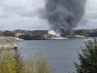 Petrol şirketine ait helikopter düştü!