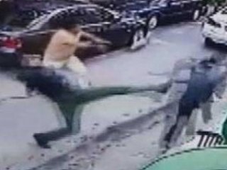 Kapkaççı esnaftan böyle kaçtı!