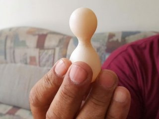 Tavuk yumurtası görenleri şaşırttı