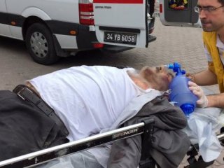 TOMA vatandaşı ezdi