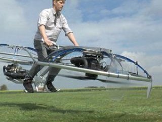 Bu bisiklet uçuyor!