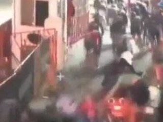 Bisiklet yarışını böyle katletti!