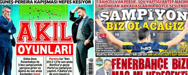 İşte günün spor manşetleri