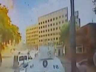 Gaziantep'te bombalı aracın patlama anı