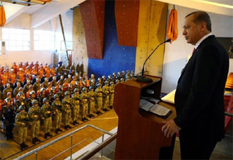 Erdoğan'dan Özel Kuvvetler'e ziyaret