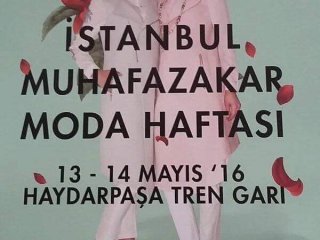 Haydarpaşa’da tesettür defilesi