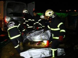 Baba ve 6 çocuğu feci şekilde yandı