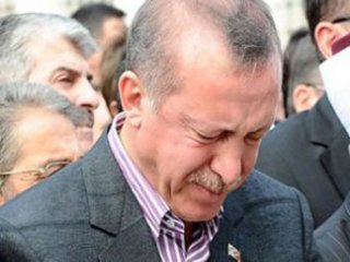 Erdoğan gözyaşlarına hakim olamadı