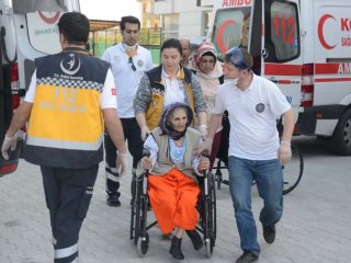 Konya'da engelli bakım merkezinde yangın çıktı