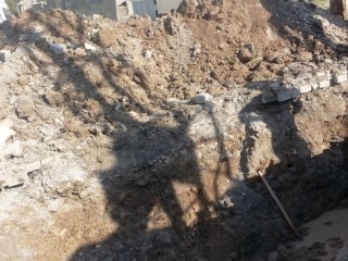 Van’daki patlamanın olduğu yerde dev çukur oluştu