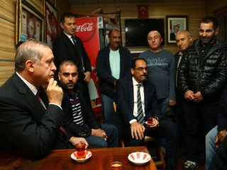 Erdoğan'dan sürpriz ziyaret