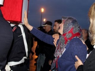 Şırnak şehidinin cenazesi Samsun'a getirildi