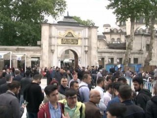 Davutoğlu cuma çıkışı helallik istedi