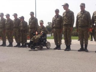 Engellilerin askerlik gururu