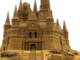 En görkemli kumdan kaleler