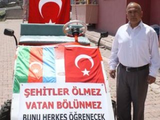 Kayserili mucit havayla çalışan araç yaptı!