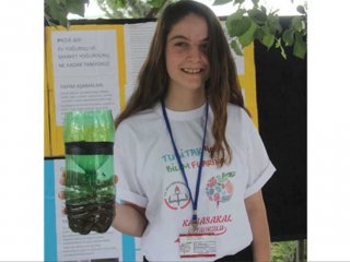 Ortaokul öğrencisi organik sinek ilacı yaptı