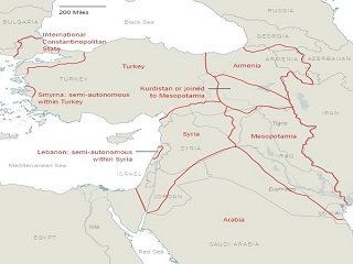 Türkiye'yi bölen harita yayınlandı