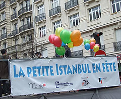 Paris'te küçük İstanbul bayramı