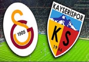 Galatasaray Kayerispor maçı skor ve özet!