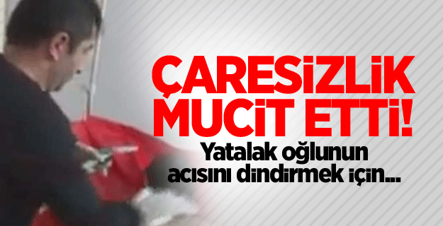 Çaresizlik mucit etti!