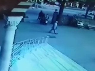 Suriyeli kızın vurulma anı