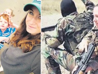 Çocuklarını bırakıp YPG'ye katıldı!