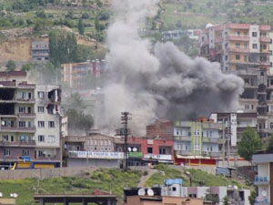 Şırnak'ta teröristlerin vurulma anı!