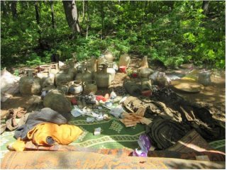 PKK sığınağından çıkanlar şok etti