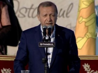 Cumhurbaşkanı Erdoğan konuşuyor