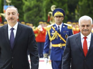 Yıldırım ve Aliyev'den ortak Almanya mesajı