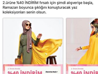 Tesettür firmaları Ramazan ayını istismar ediyor