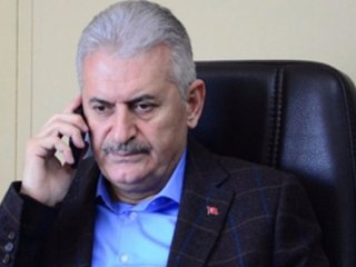 Yıldırım'dan yaralı askere telefon