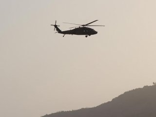 BAE'de askeri helikopter düştü