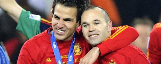 Iniesta ve Fabregas, EURO 2016'da rekor kırdı
