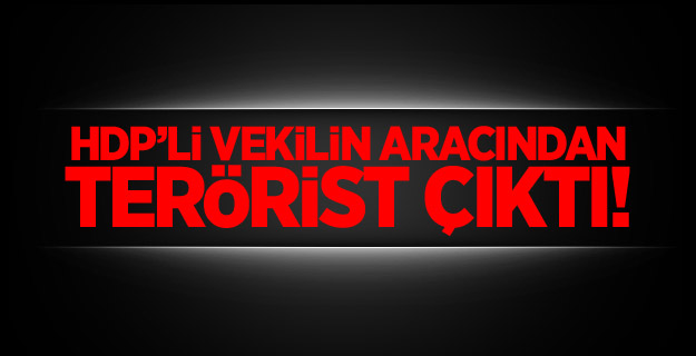 HDP'li vekillin aracındaki kişi tutuklandı