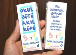 'Okul sütü'ne saray formülü!