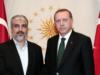 Erdoğan, Hamas lideri Meşal'le görüştü