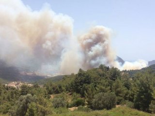 Antalya'da yangınlar bitmek bilmiyor