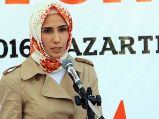 Sümeyye Erdoğan Bayraktar’dan anlamlı konuşma