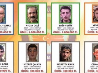 Hain teröristler broşürle her yerde aranıyor