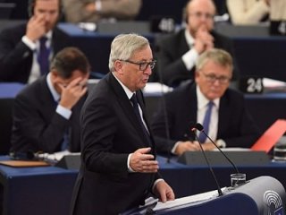 Juncker'in sözleri salonda soğuk rüzgarlar estirdi