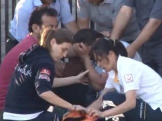 Adli Tıp önünde yürek yakan kare