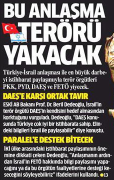 İsrail'le Türkiye meğer süper ikiliymiş!