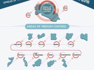 Saldırı sonrası IŞİD bu grafiği paylaştı