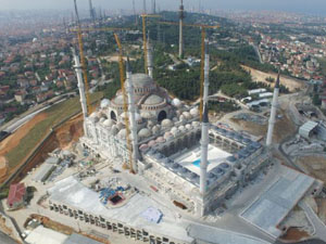 Camlıca Cami yarın ilk cemaatle buluşacak
