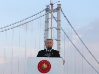 Osmangazi Köprüsü açıldı!